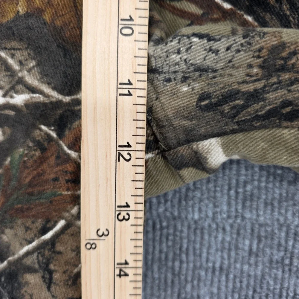 Wrangler Pro Gear Realtree Camo Pants Mens 34x32 Straight Leg Cotton PG001AP